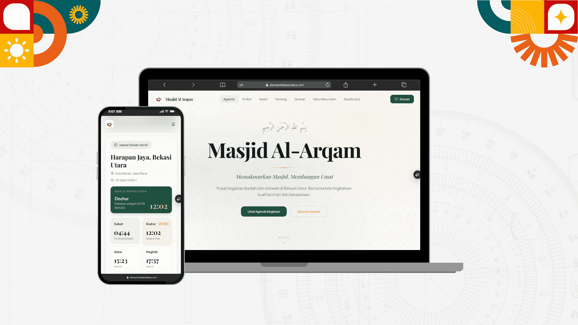 Masjid Al-Arqam Website